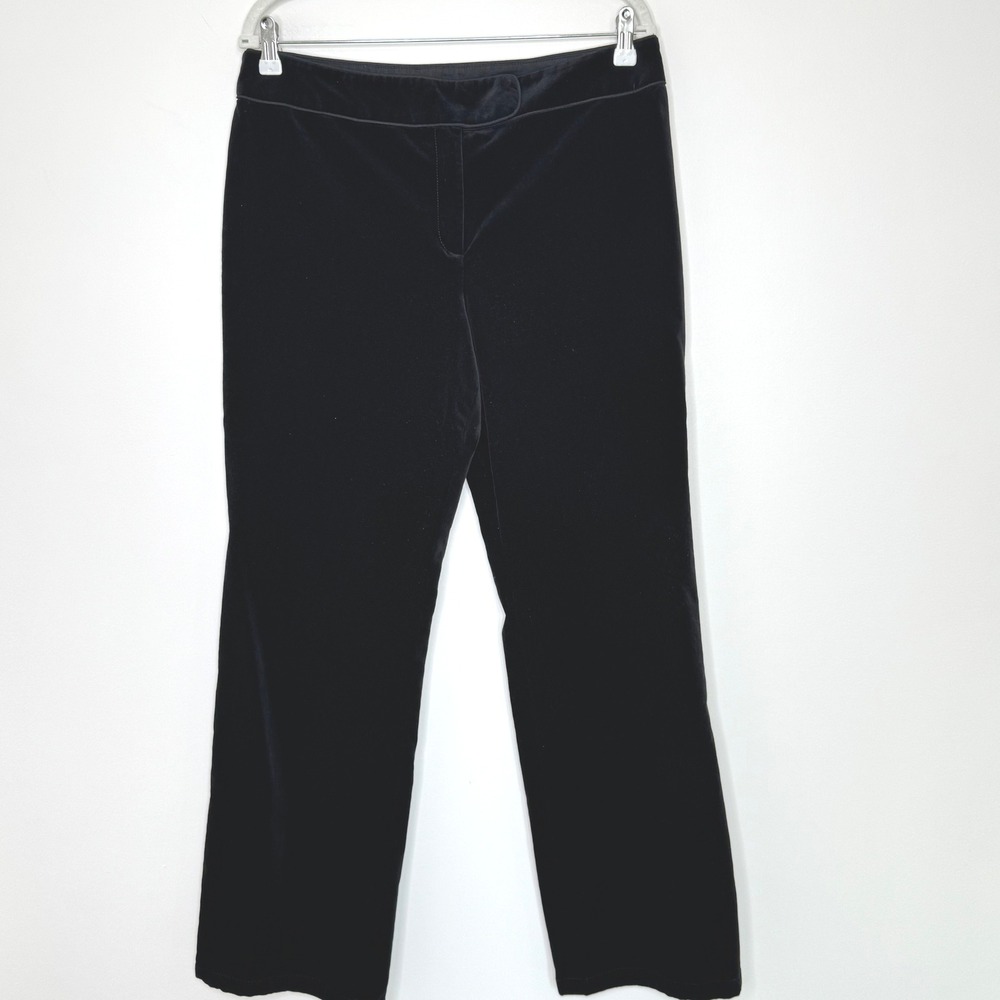 Vintage Ann Taylor Velvet Wide Leg Pants Size 12